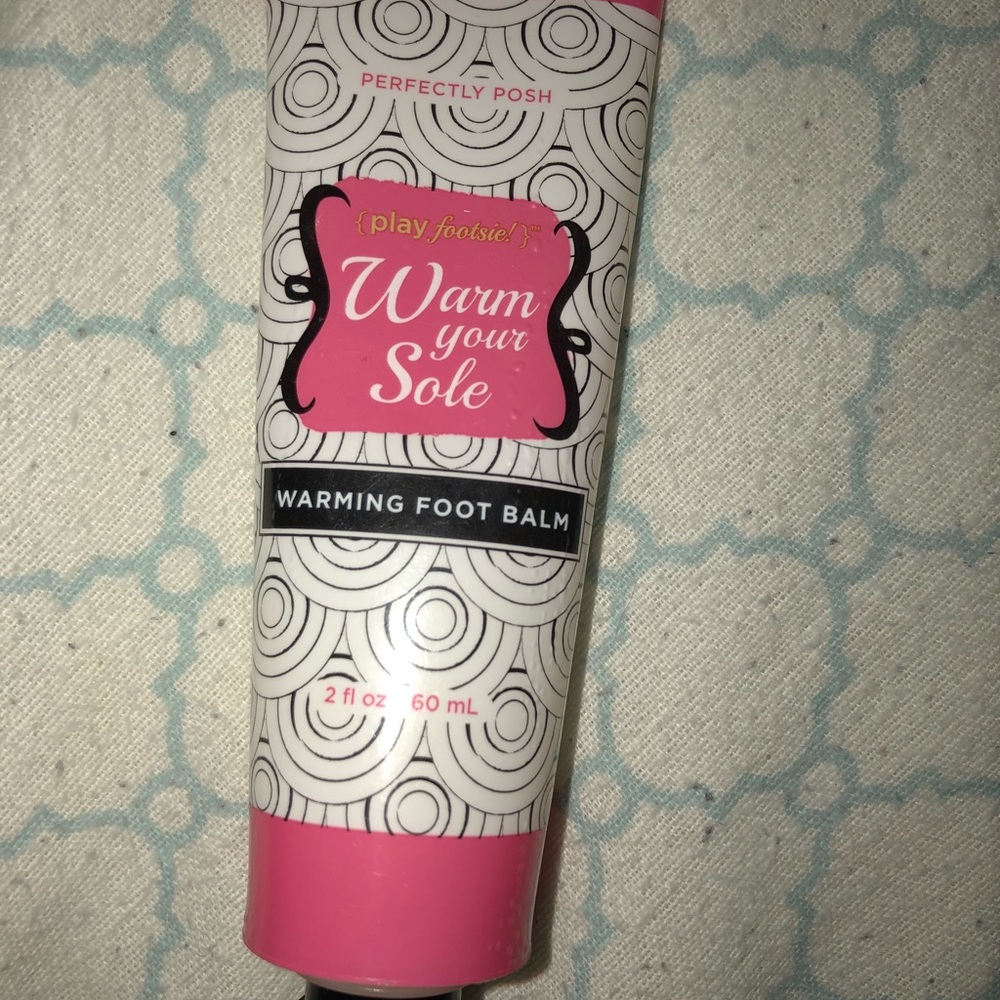 Perfectly posh warm the sole foot cream